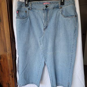 NEW Women Within Capri Jeans (302) size 14WP